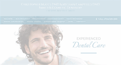 Desktop Screenshot of latrobedentist.com